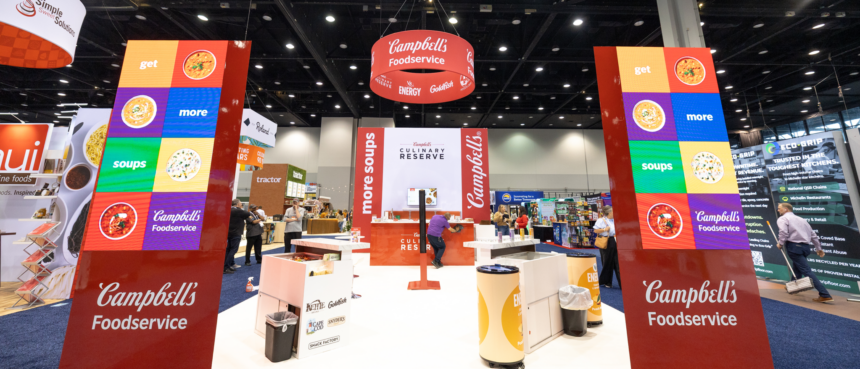 Campbell’s Foodservice exhibition booth at the National Restaurant Association Show 2026.
